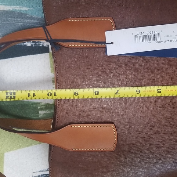 Dooney & Bourke Saffino Brinley In Amber Shoulder Bag Crossbody Purse - Picture 7 of 12